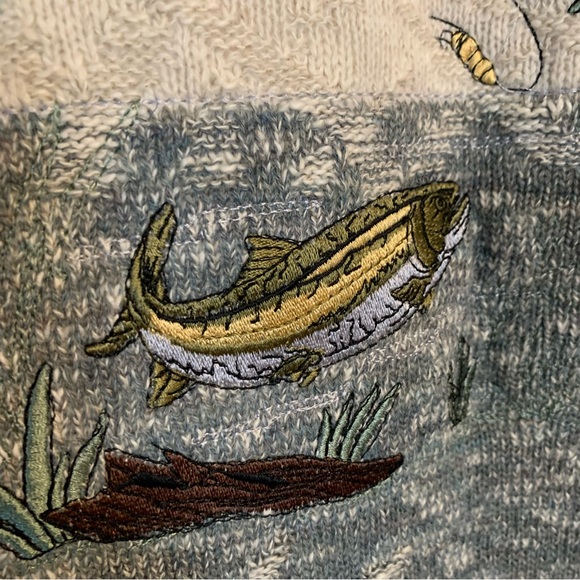 Made in Canada vintage Dad oversized knit sweater - Picture 5 of 8